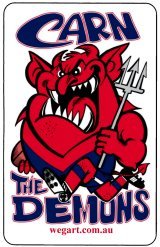 Carna The Demons WEG Fridge Magnet FREE POST WITHIN AUSTRALIA